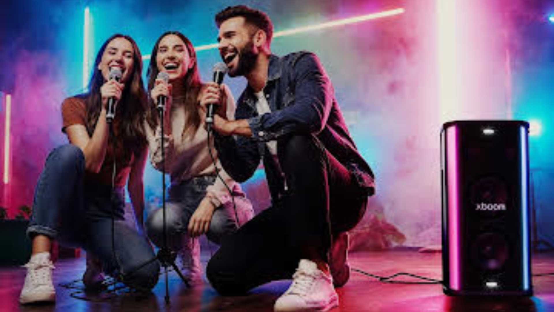LG lanza parlante con IA para karaoke y sonido 360 en 2026