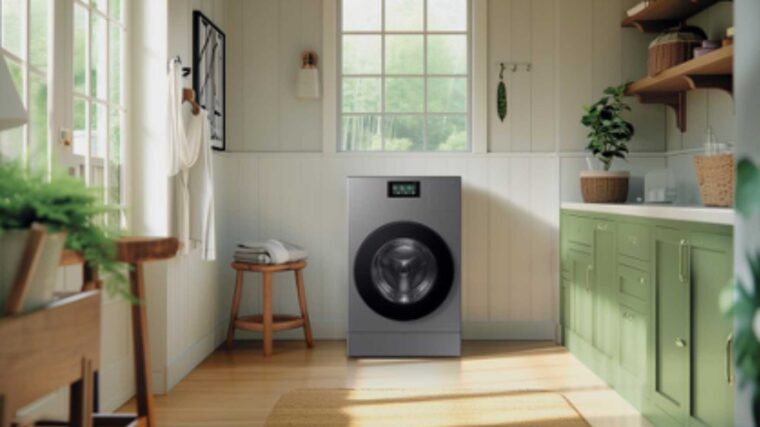 Lavado inteligente: SmartThings y Galaxy AI cuidan la ropa de bebé