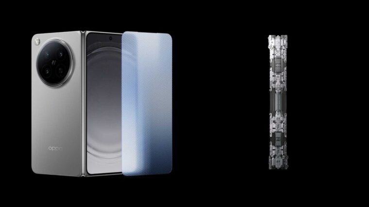 OPPO presenta pliegue casi invisible en su nuevo smartphone plegable
