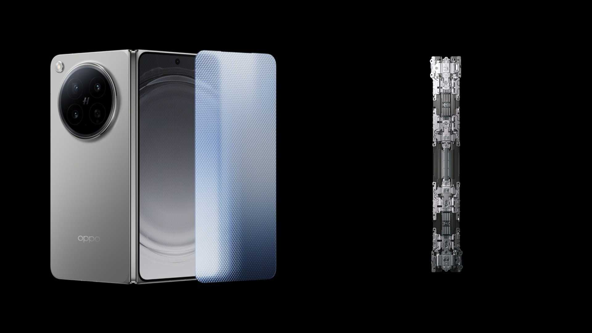 OPPO presenta pliegue casi invisible en su nuevo smartphone plegable