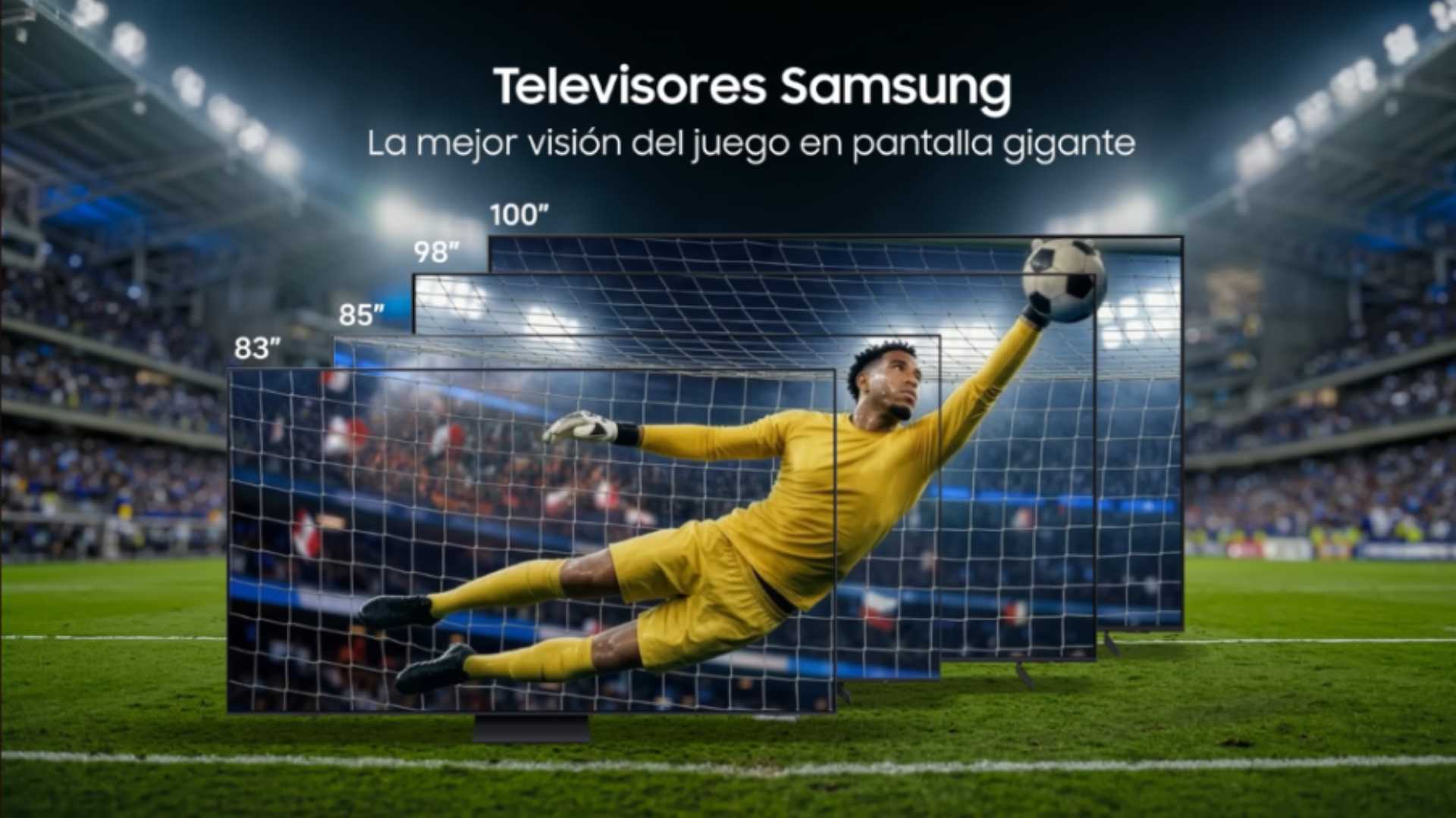 Pantallas Samsung con IA para ver deportes en 2026