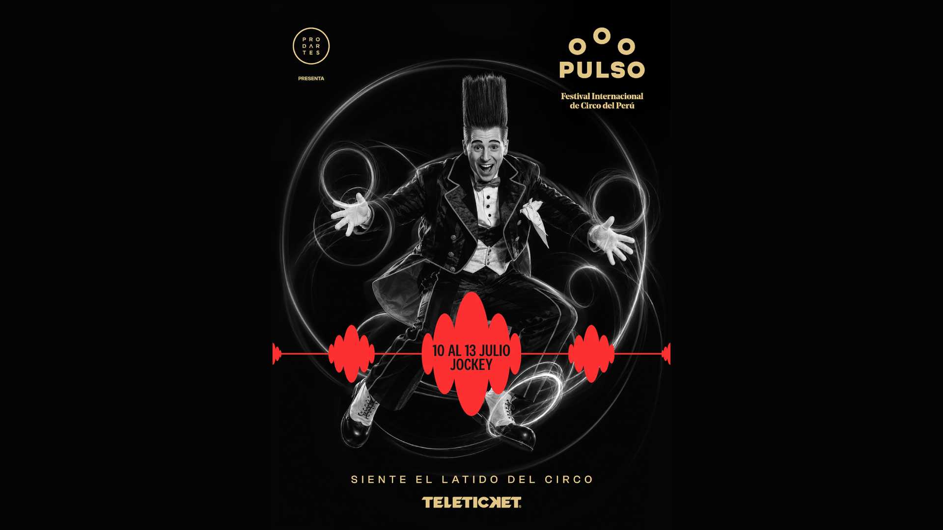 Pulso 2026 presenta su afiche oficial con Bello Nock