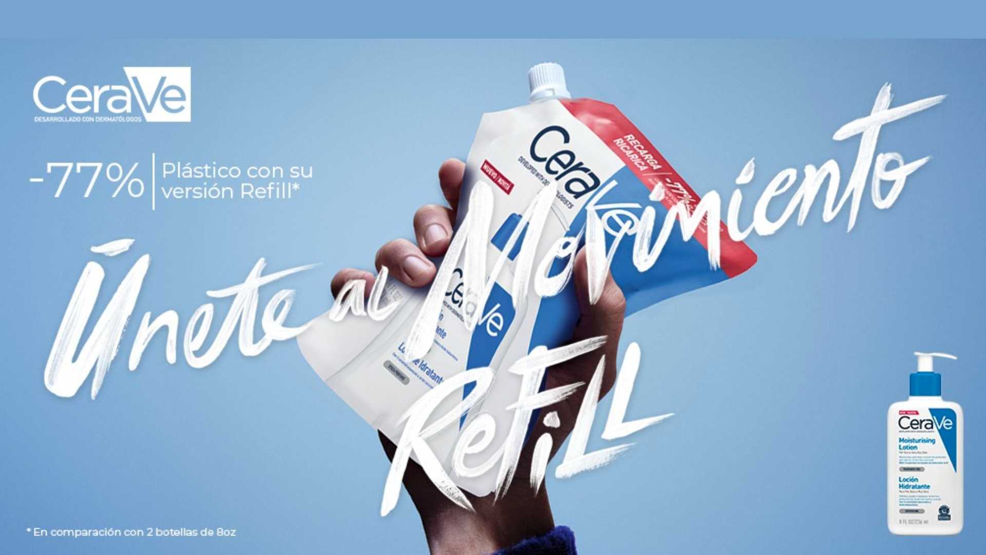 Refills de belleza reducen hasta 77% de plástico en 2026