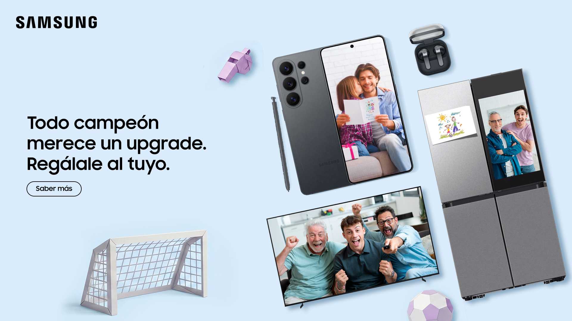 Regalos tech Samsung con IA para el Día del Padre 2026