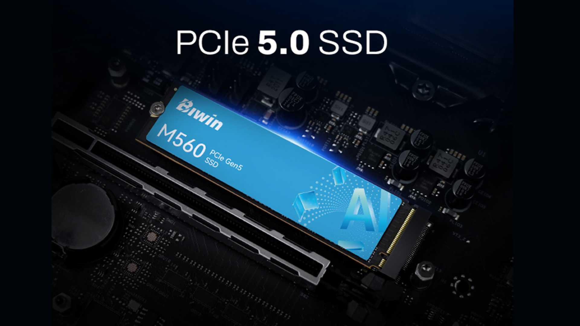 SSD PCIe Gen5: Biwin lanza el M560 con 11.000 MB/s
