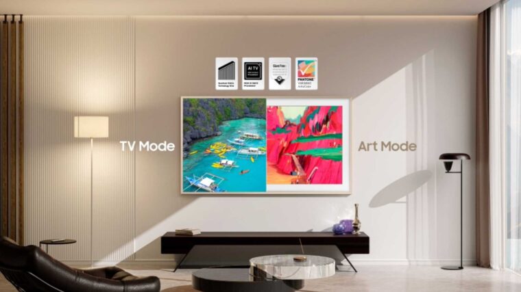 Samsung The Frame convierte tu sala en galería digital con IA y Art Store