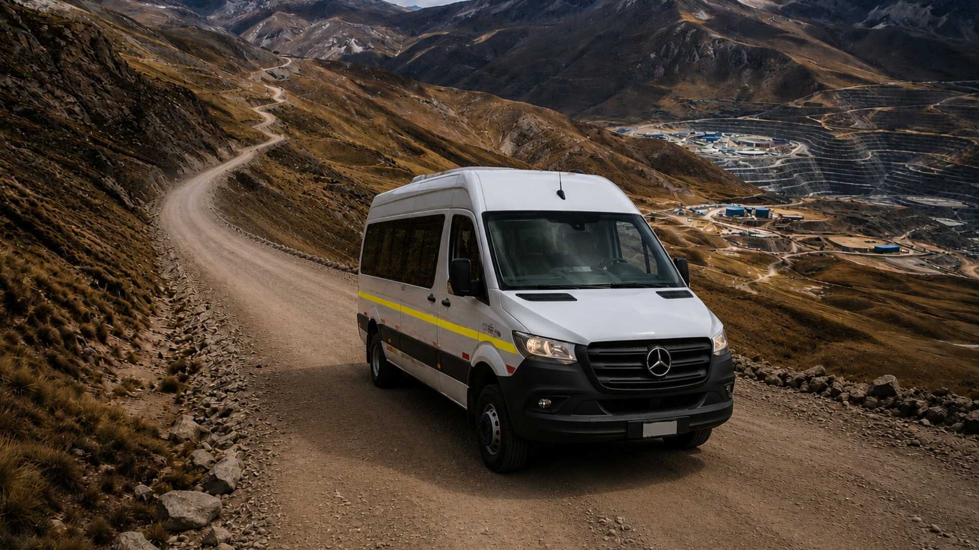 Sprinter refuerza el transporte de personal para minería 2026