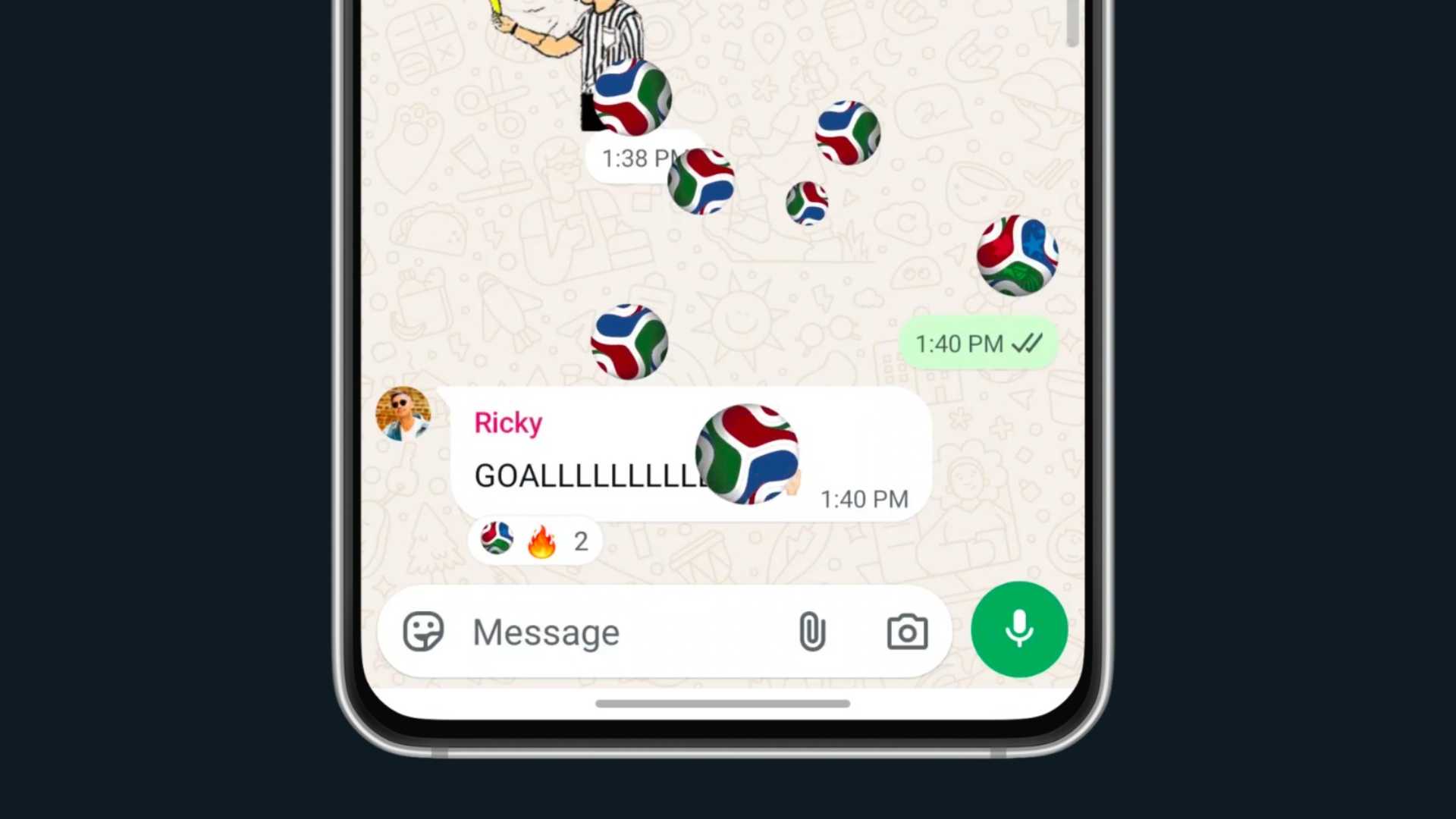 Trionda, el balón oficial del Mundial 2026™, llega a WhatsApp con adidas