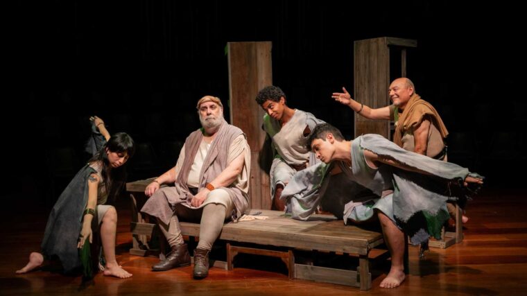 Aranwa estrena Las Aves de Aristófanes en el Teatro Ricardo Blume