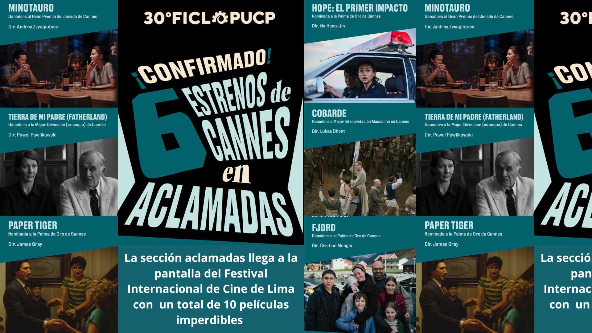 Aclamadas 2026: el pulso del cine de autor en el 30° Festival Internacional de Cine de Lima PUCP