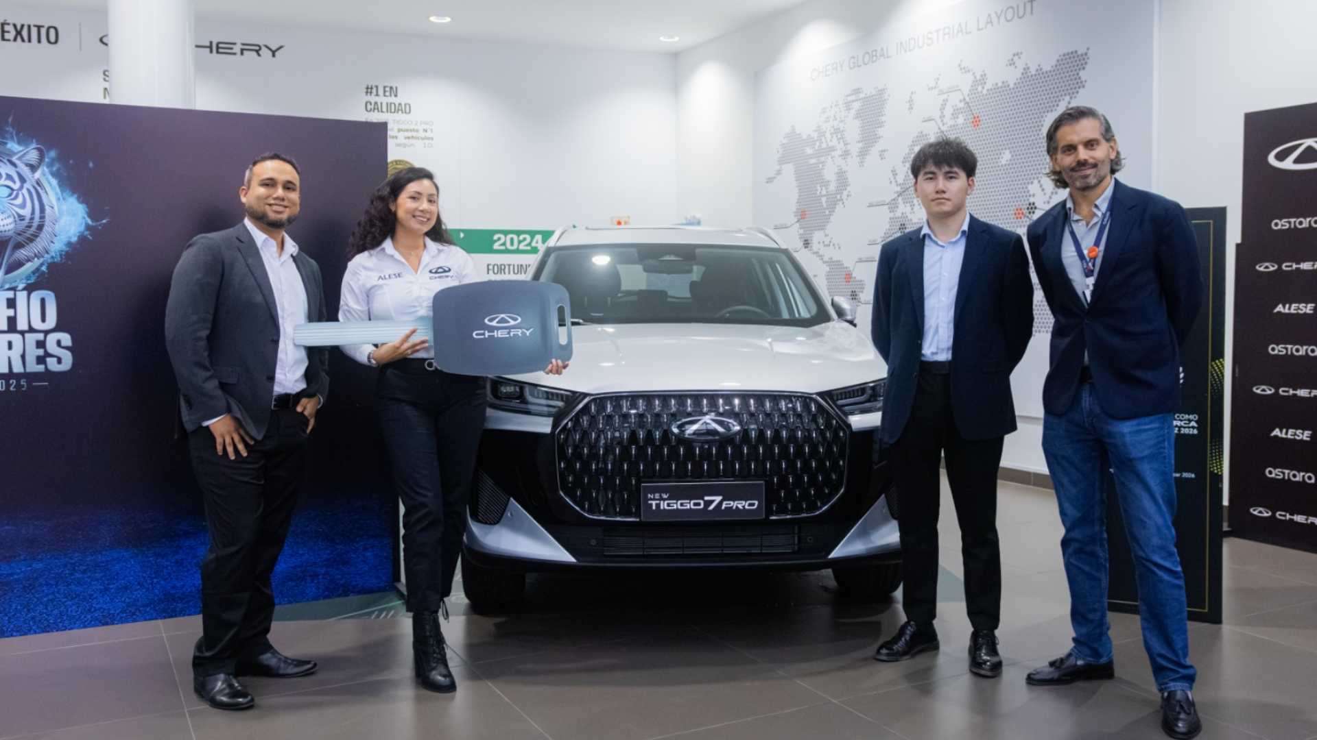 Chery Perú premia a su red con dos SUV 0 km en 2026