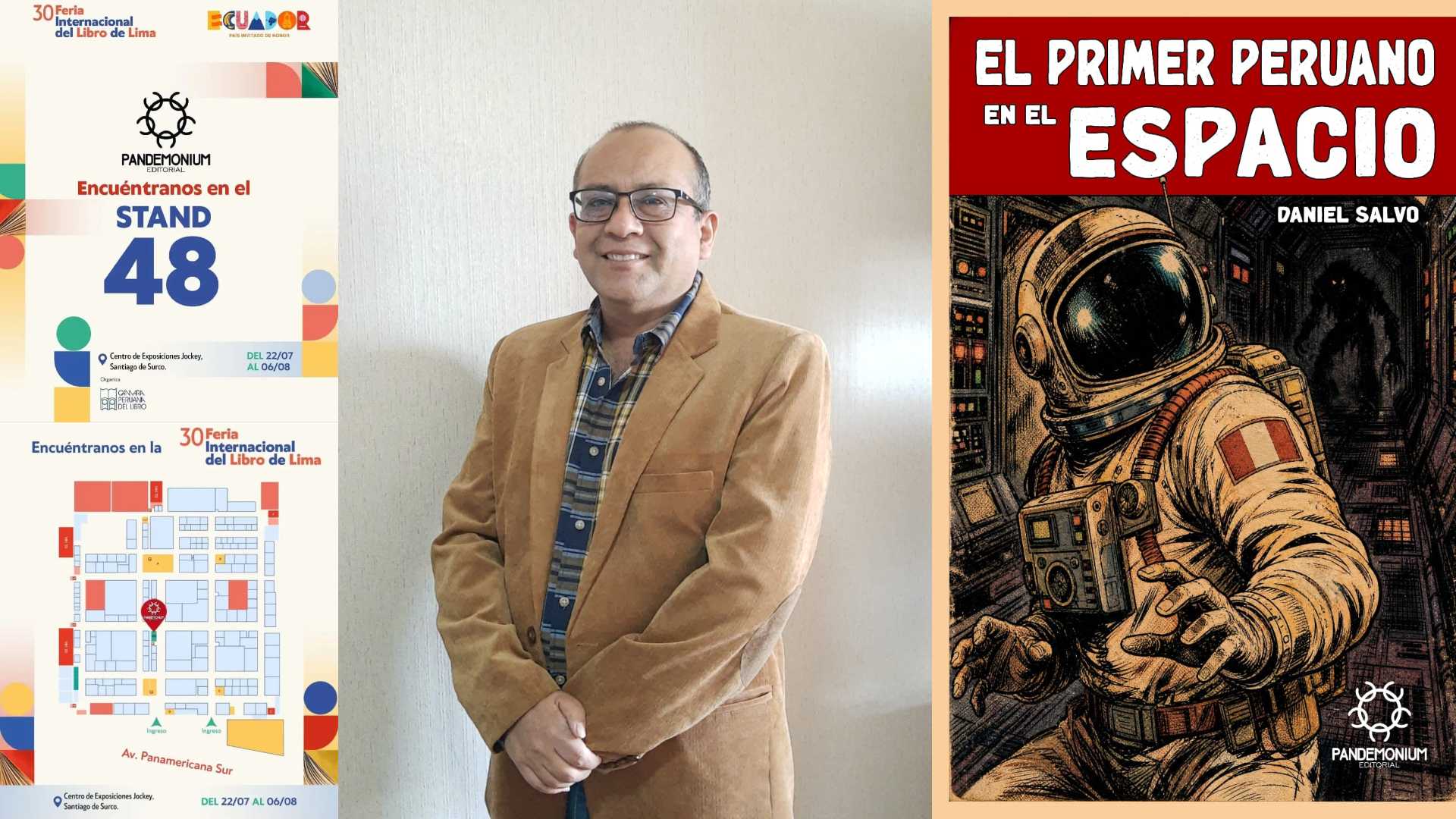 Daniel Salvo vuelve a la FIL Lima con un clásico de la ciencia ficción peruana