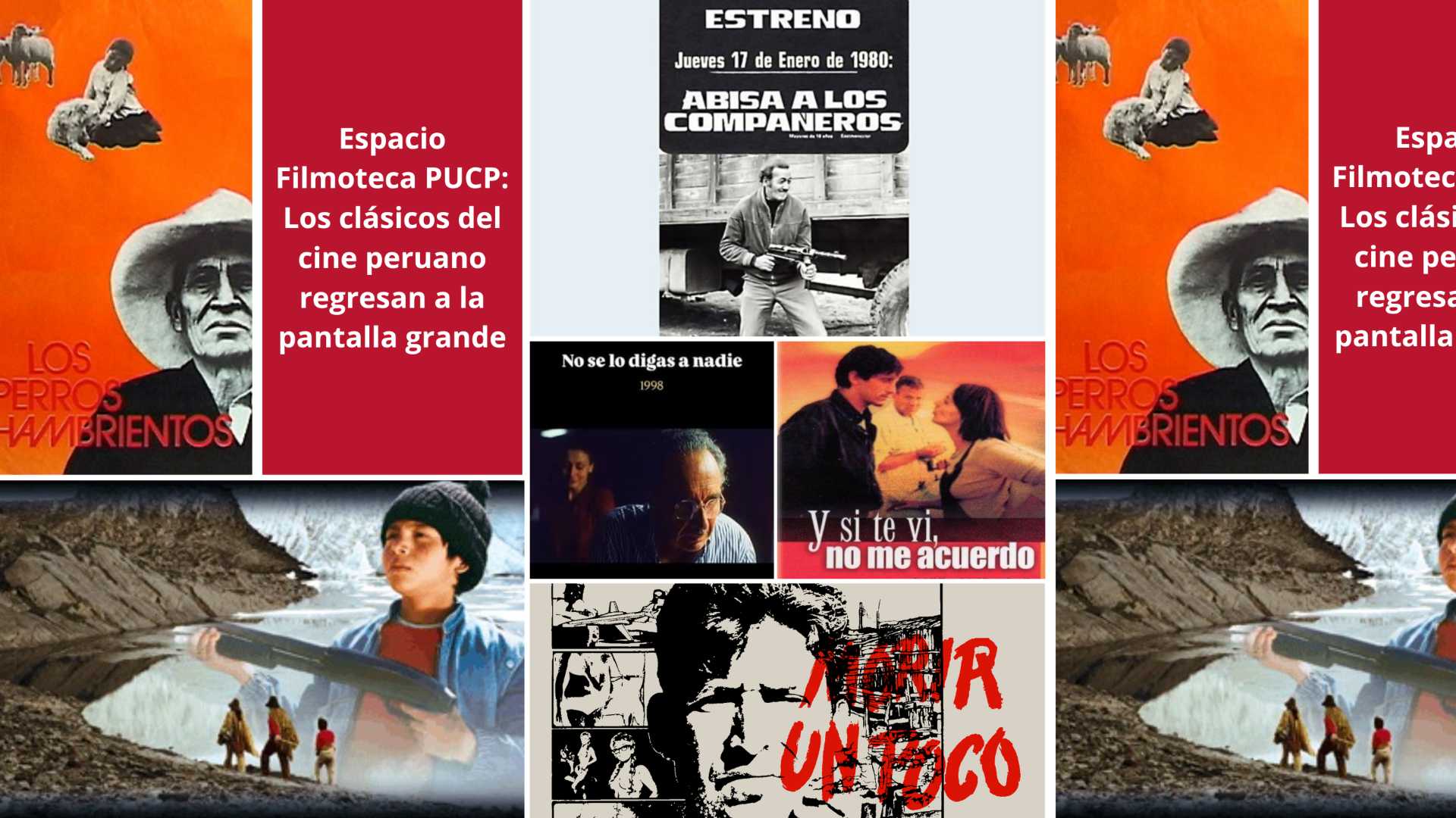 Espacio Filmoteca PUCP: cine peruano restaurado en el 30 Festival de Cine de Lima