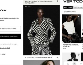 H&M lanza app en Perú y refuerza su apuesta digital