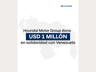 Hyundai dona USD 1 millón para apoyo tras sismo en Venezuela