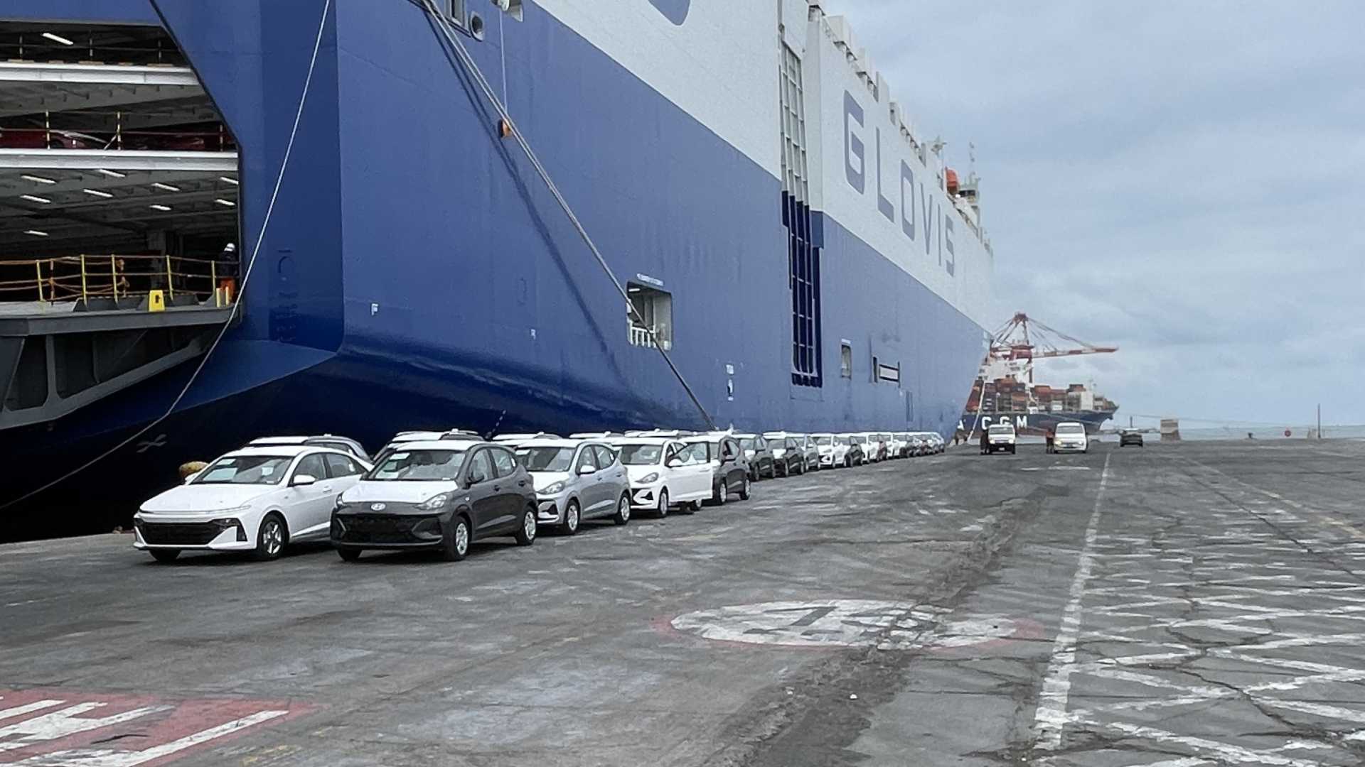 Hyundai trae 2,800 vehículos al Perú con el buque Glovis Leader