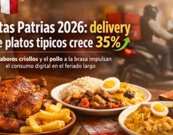 Fiestas Patrias 2026: pedidos de platos típicos por delivery crecerán 35% en Perú, según Rappi