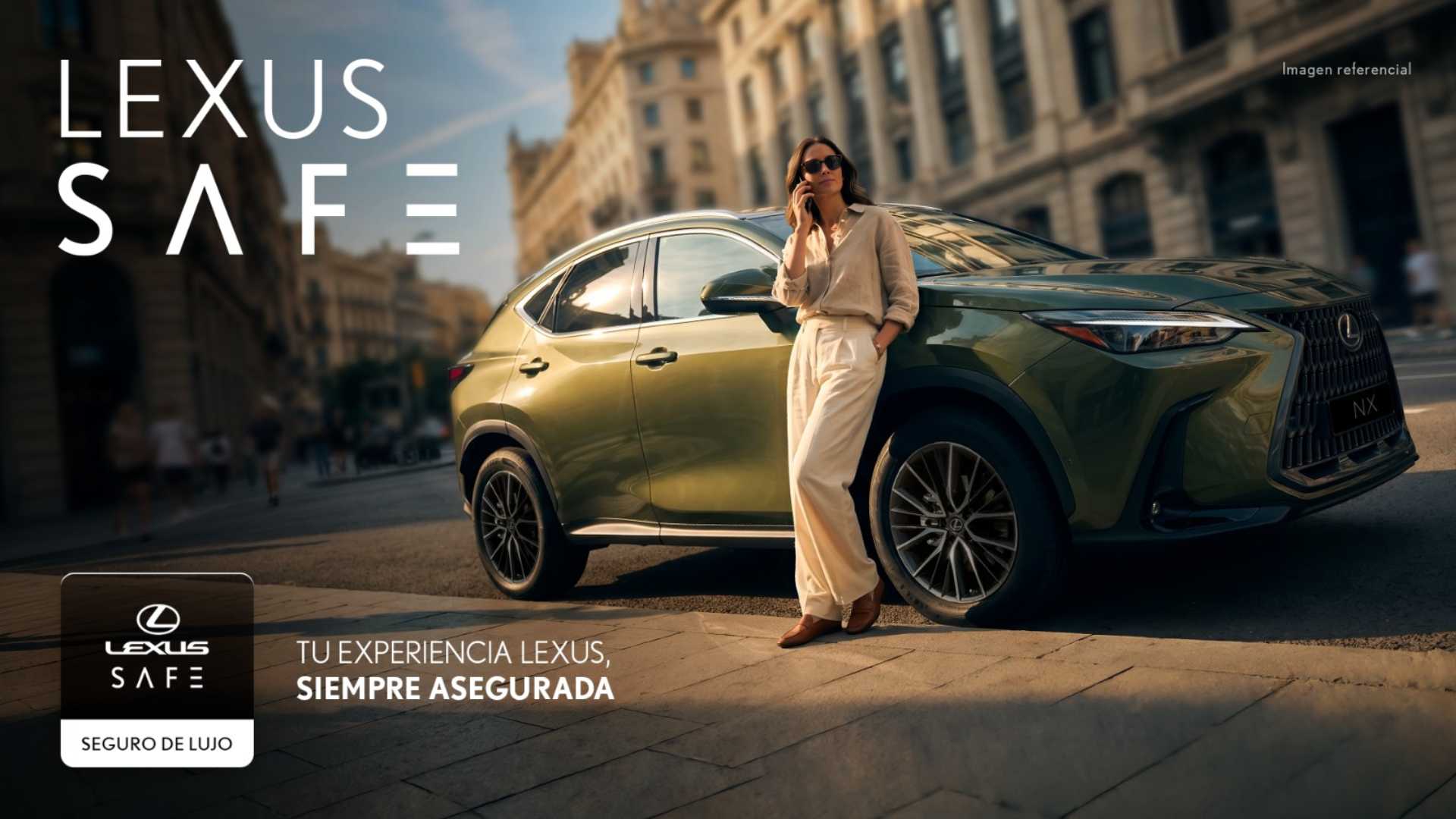Lexus Safe ofrece cobertura premium y respaldo técnico