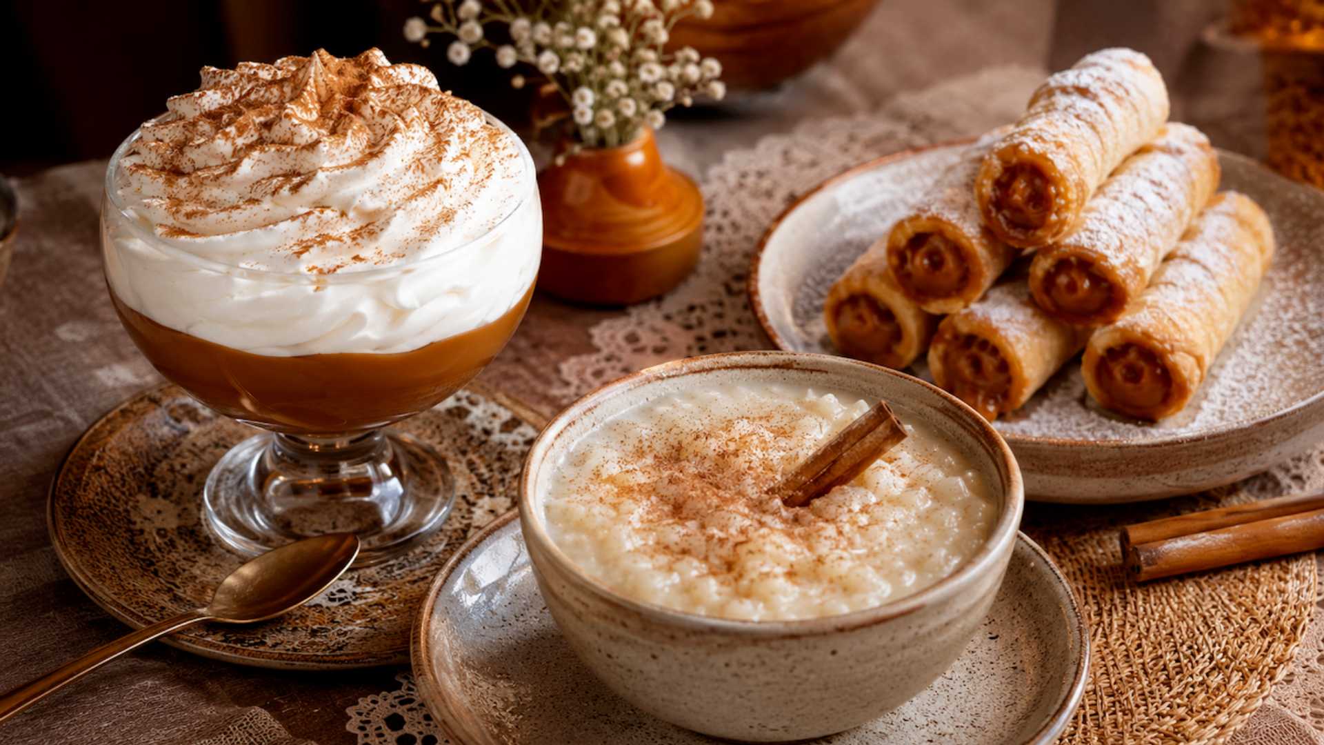 Suspiro, arroz con leche y guargüeros: tres clásicos para celebrar el 28 de julio