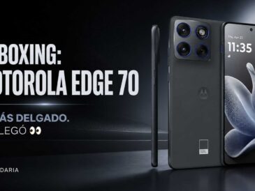 Unboxing: Motorola Edge 70. El más delgado ya llegó