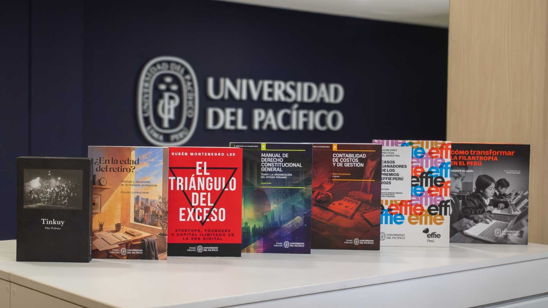 Universidad del Pacífico presenta siete libros en la FIL 2026