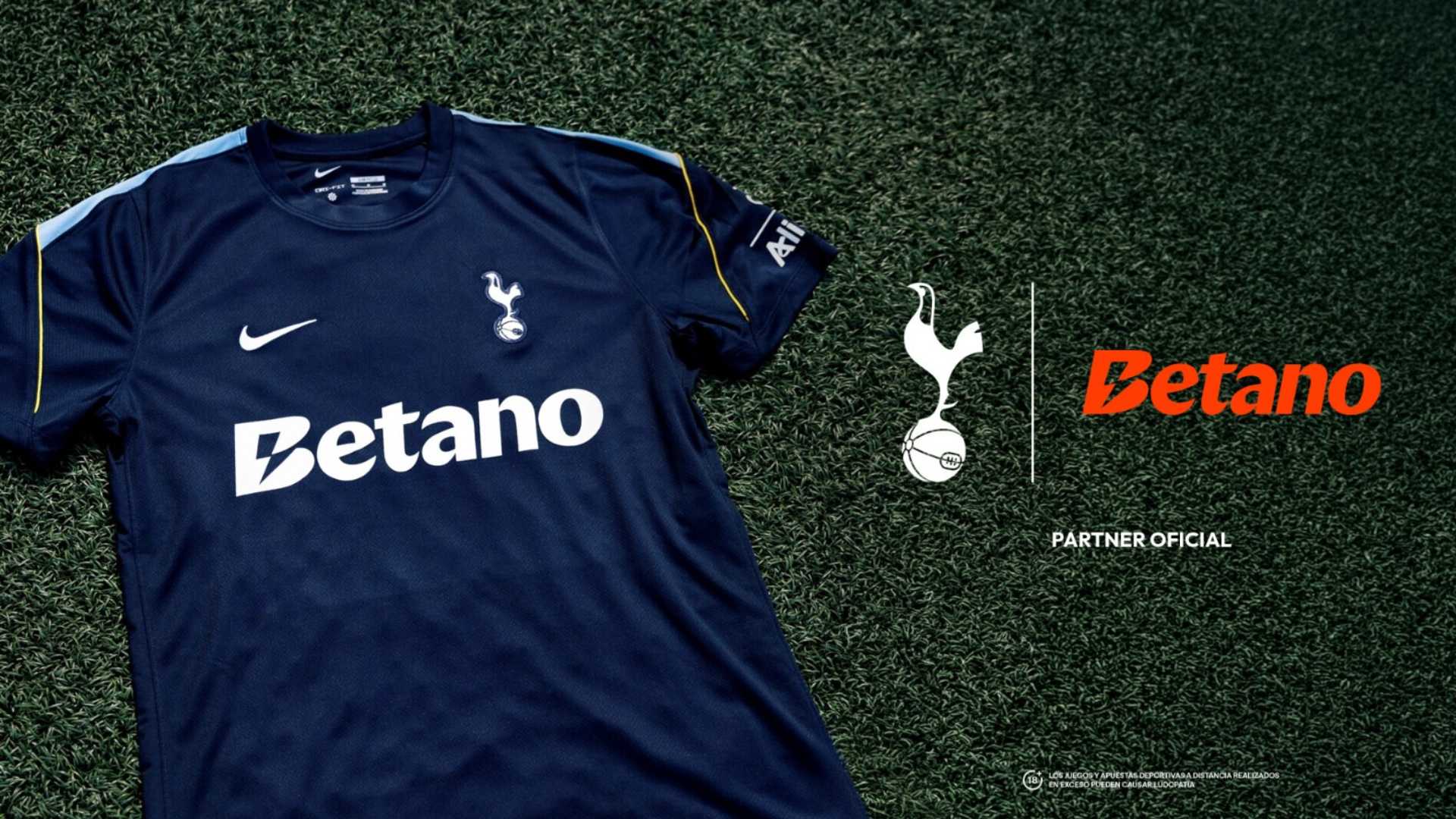 Tottenham y Betano anuncian alianza global por tres años