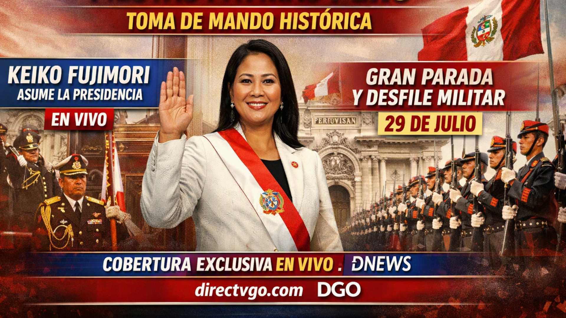 Fiestas Patrias en Perú: toma de mando de Keiko Fujimori y programación oficial