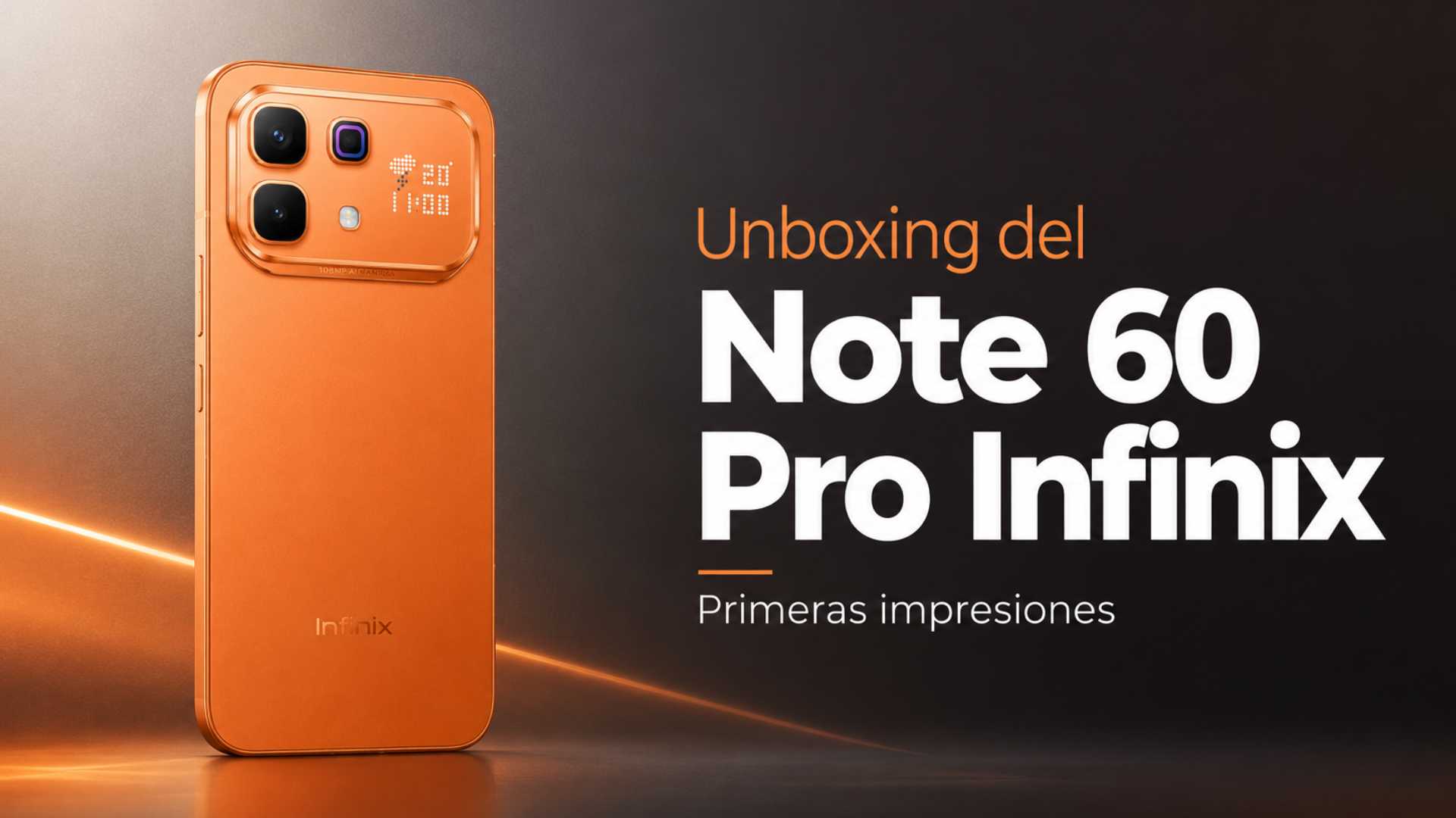 Note 60 Pro Infinix llega a Perú: unboxing y primeras impresiones