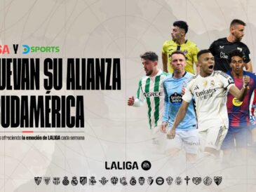 DSPORTS renovó su alianza con LALIGA para transmitir en Sudamérica lo mejor del futbol español
