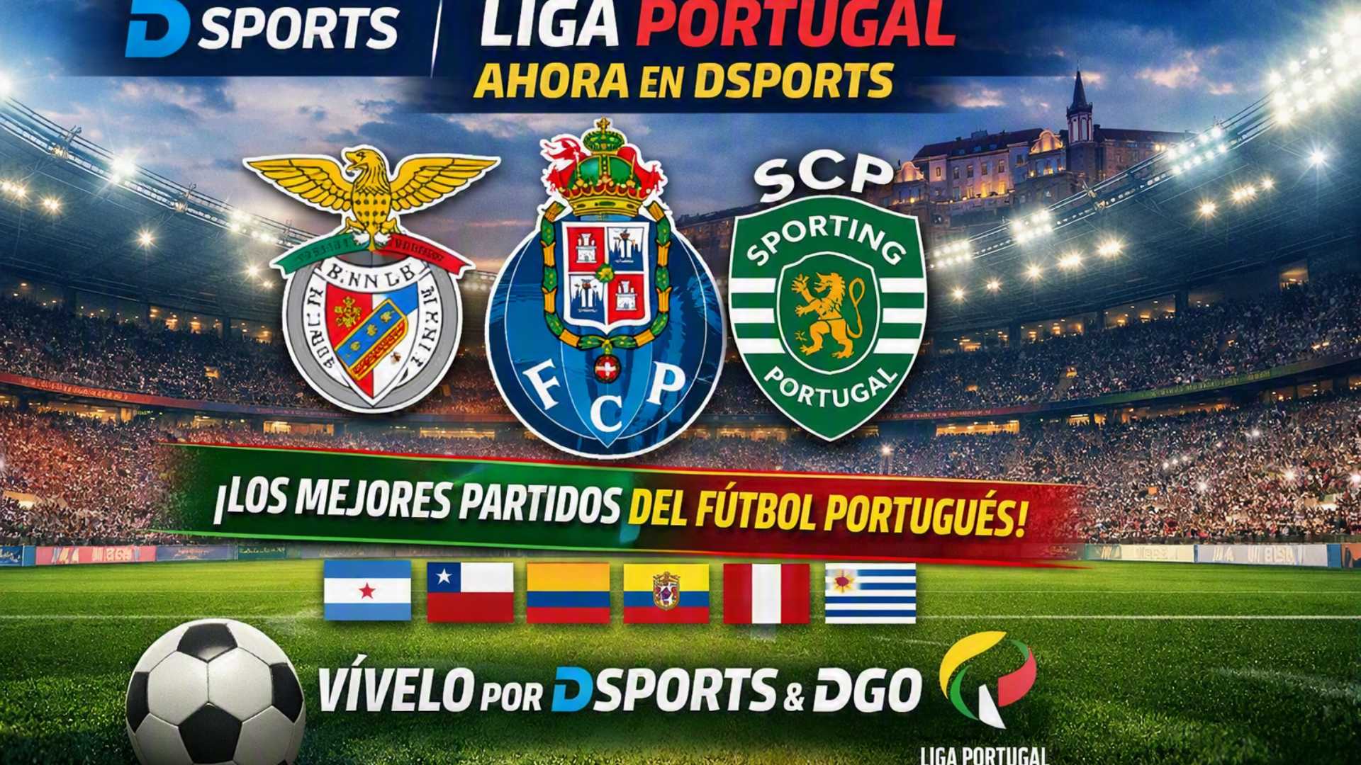 DSPORTS transmite la Liga de Portugal