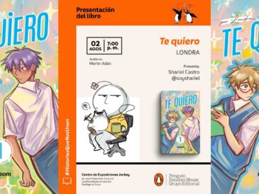 FIL Lima 2026: Presentación de "Te quiero", novela gráfica