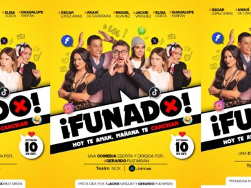 FUNADO, la comedia teatral que aborda el tema de la cultura de la cancelación