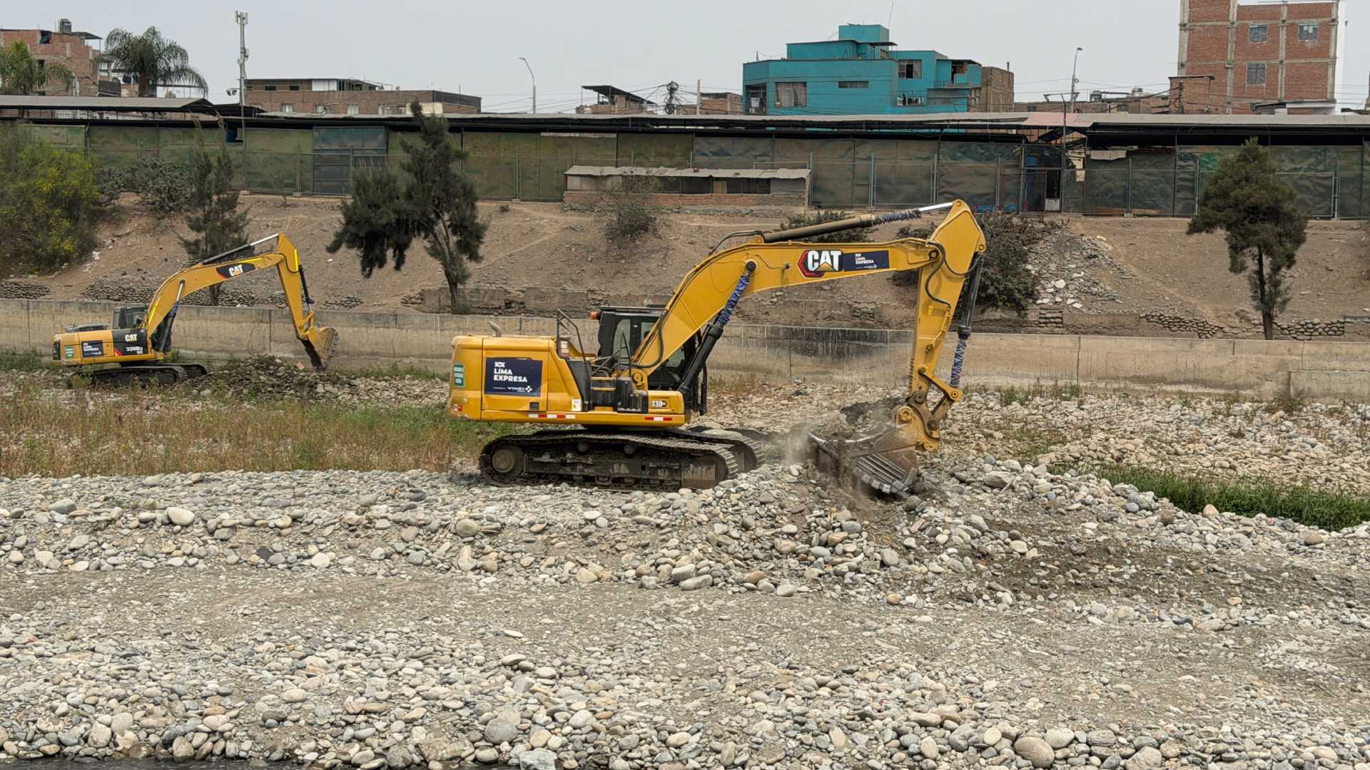 Fenómeno El Niño: Lima Expresa adelanta obras preventivas en el río Rímac para proteger infraestructura vial y zonas aledañas