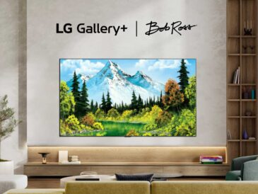 LG incorpora la colección de Bob Ross a LG Gallery+
