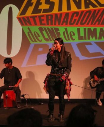 Lenin Tamayo presentó Q Pop en el 30° Festival de Cine de Lima y emocionó al público con un showcase en vivo