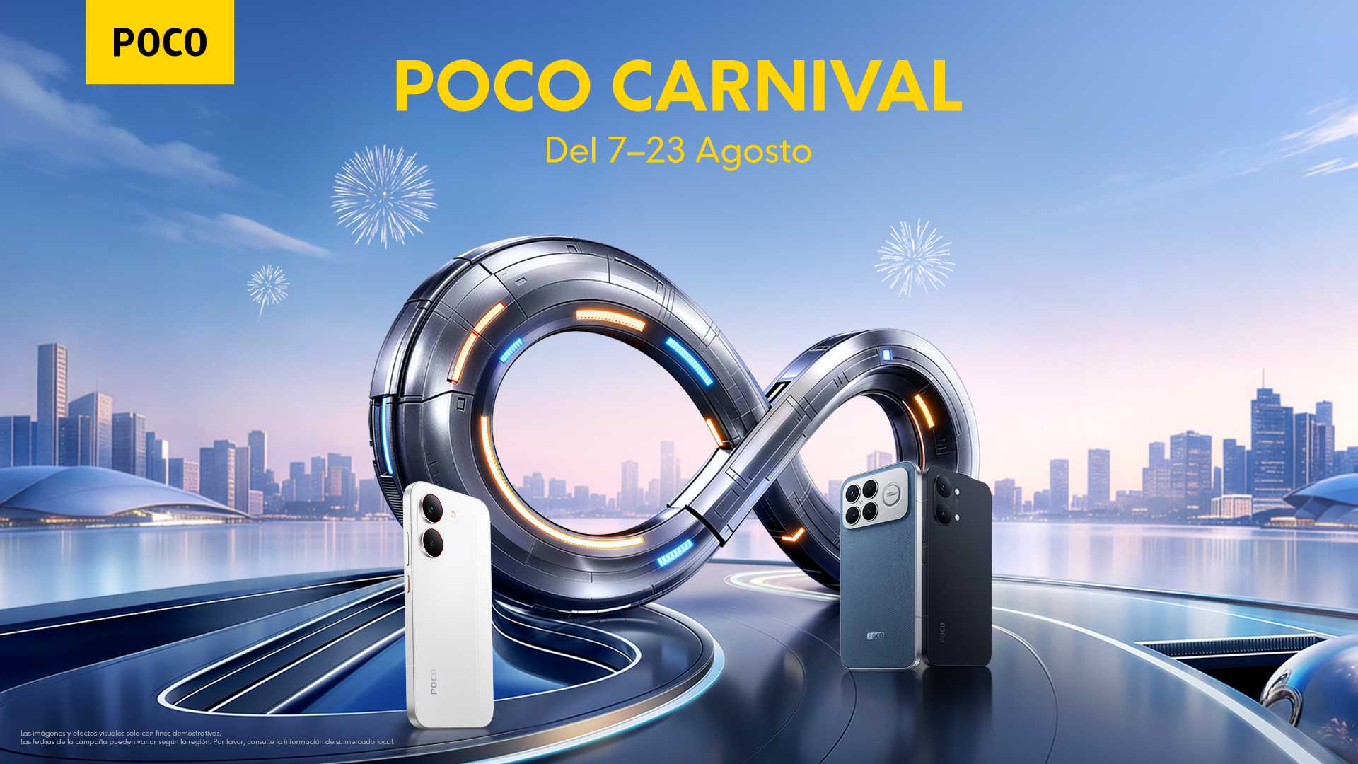 POCO Carnival celebra ocho años de innovación con promociones especiales en Perú