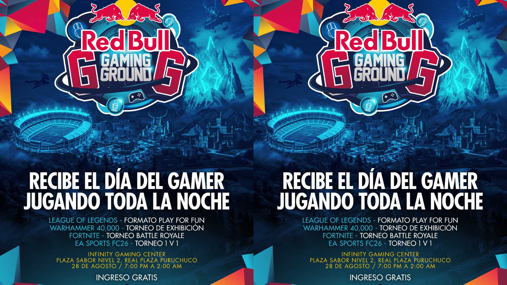 Red Bull celebra el Día del Gamer con una noche de gaming