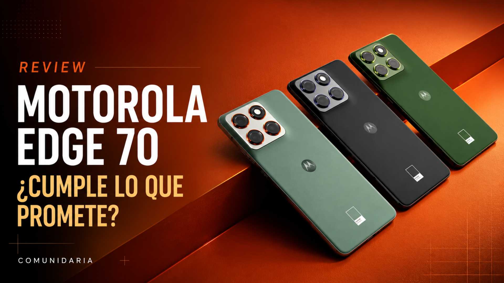 Review del Motorola Edge 70: ¿Cumple lo que promete?