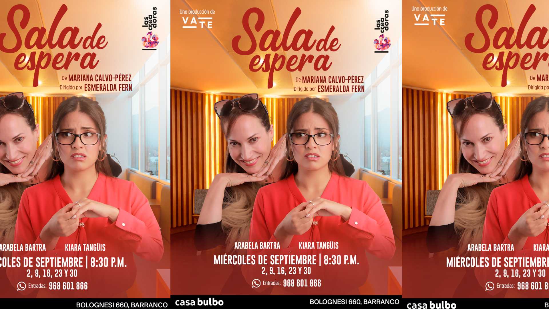 SALA DE ESPERA en La Noche de las Creadoras en Casa Bulbo
