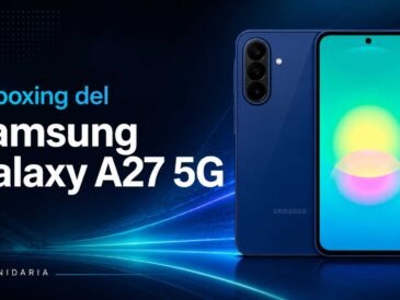 Samsung Galaxy A27 5G unboxing Comunidaria