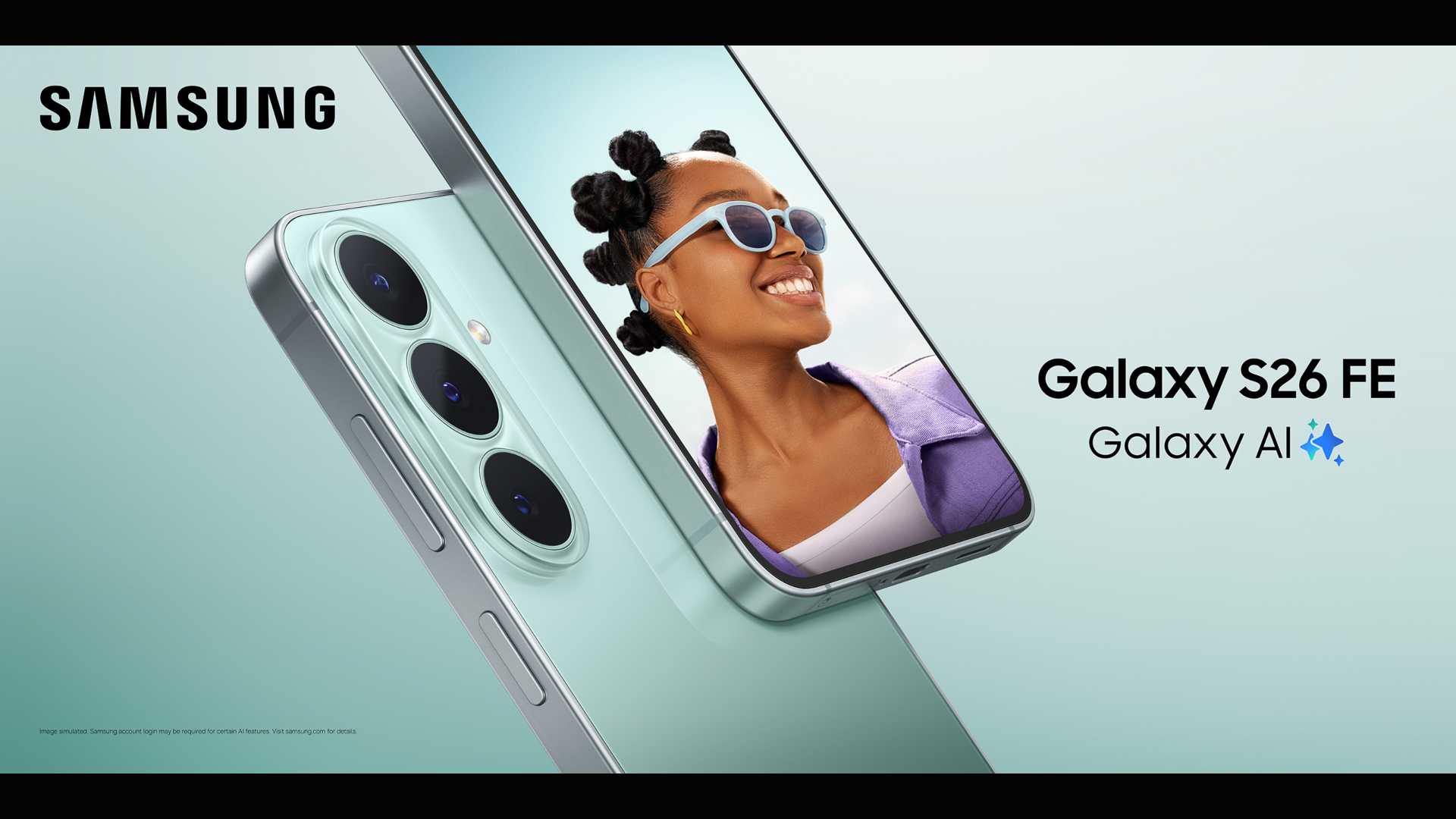 Samsung Galaxy S26 FE ofrece la experiencia centrada en lo que más importa