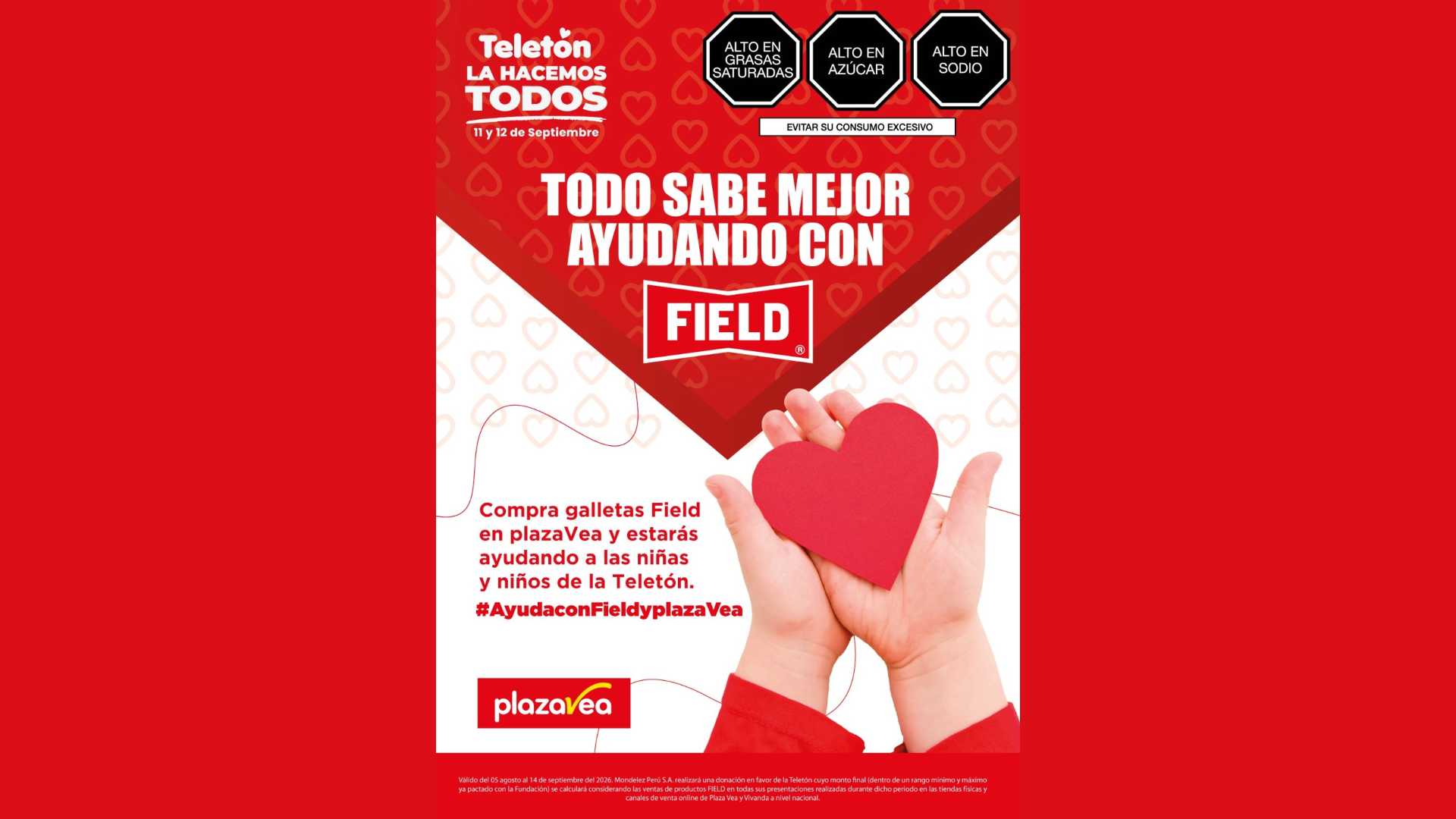 Teletón 2026: FIELD se suma por cuarto año consecutivo con una campaña