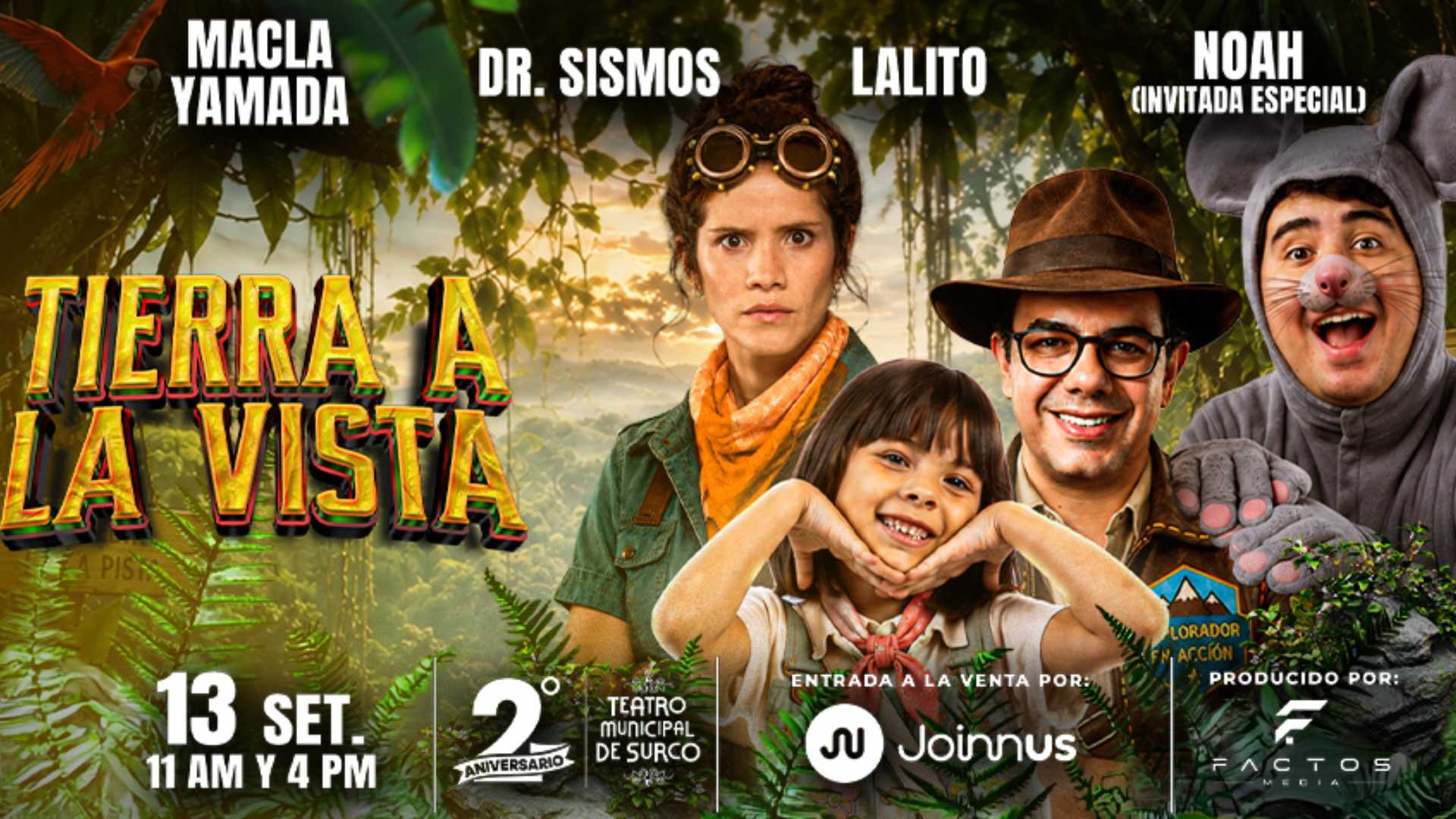 Tierra a la vista regresa con nueva temporada y elenco renovado en Surco