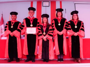 Universidad María Auxiliadora distingue al presidente del Tribunal Constitucional