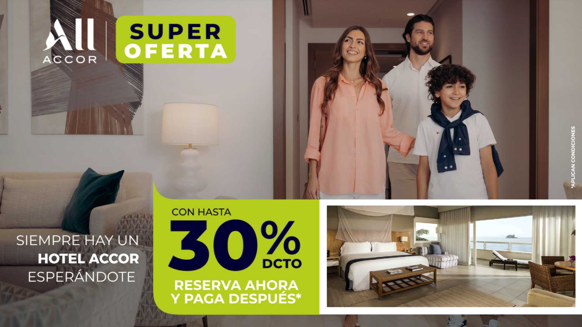 Accor presenta Super Oferta con hasta un 30% de descuento en hoteles de las Américas