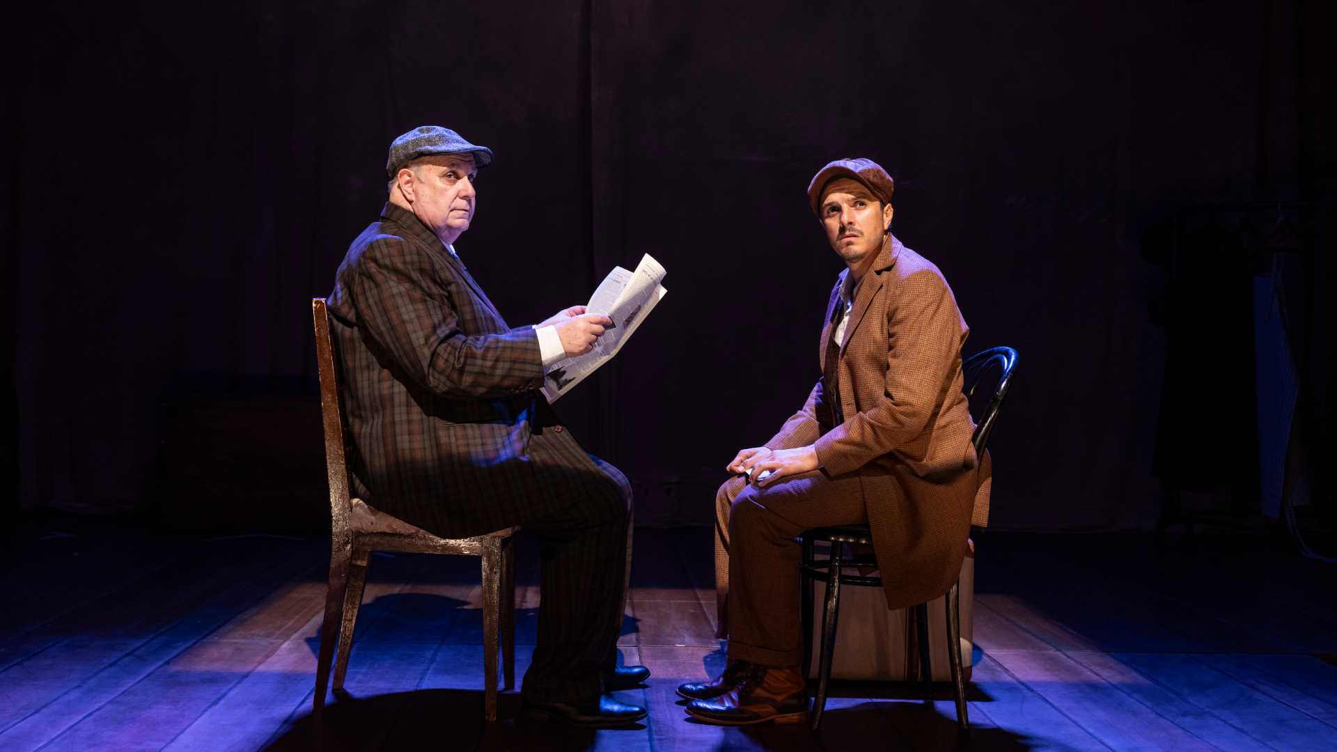Alberto Isola y Nicolás Galindo protagonizan la obra de suspenso “La mujer de negro”