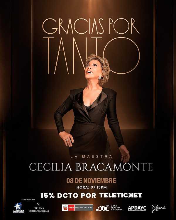 Cecilia Bracamonte inicia su despedida de los grandes escenarios