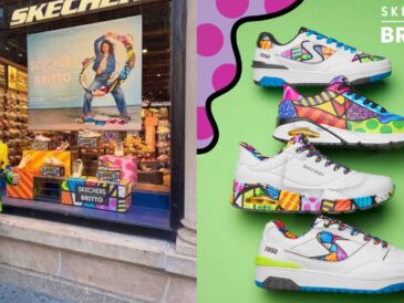 El arte y la comodidad se unen en la nueva colección Skechers x Britto