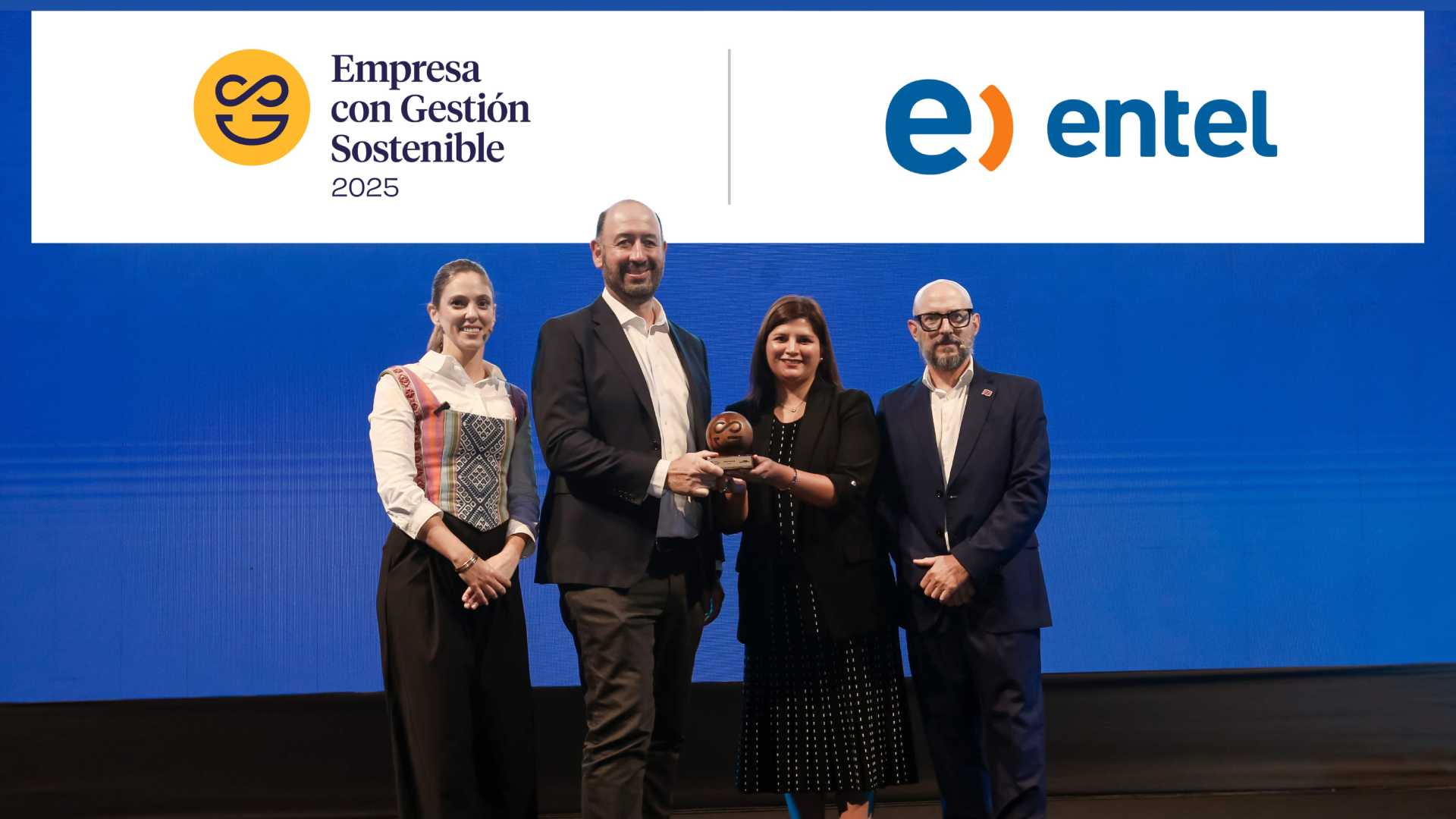 Entel es reconocida por su gestión sostenible y continúa acercando oportunidades digitales a más peruanos