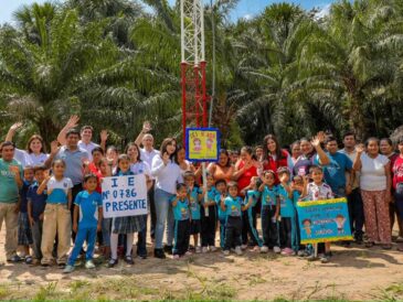 Entel lleva conectividad 4G a Las Palmas e impulsa la inclusión digital en San Martín